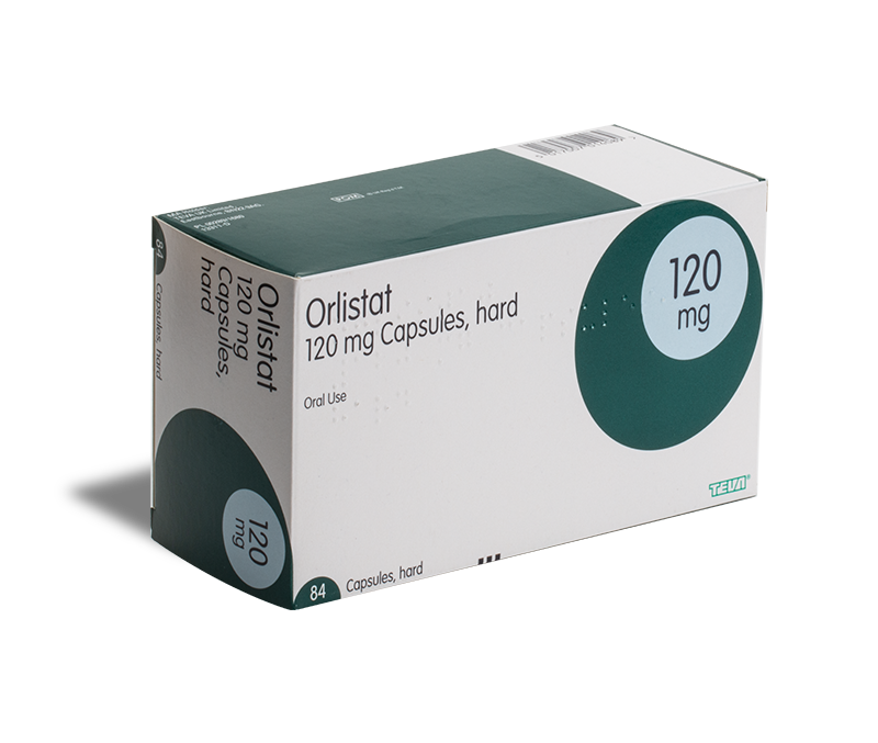 Orlistat precio sin receta — costo del paquete de dosis a través de Internet