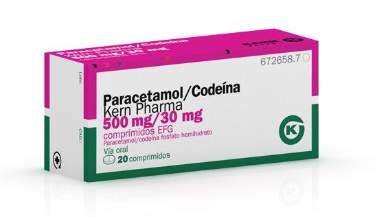 Comprar Paracetamol Codeína sin receta - Farmacia Registrada